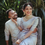 pastel color sarees for weddings